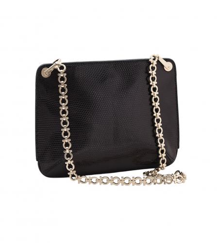 FERRAGAMO GANCINI SHOULDER BAG