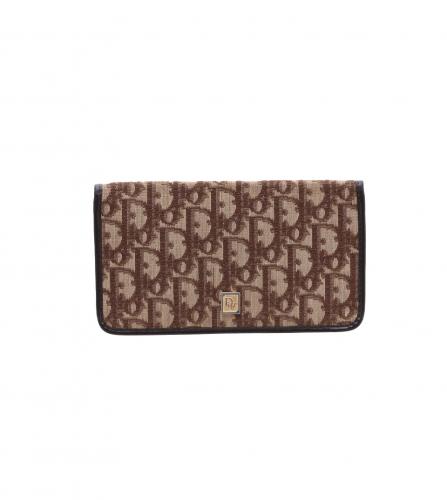 DIOR VINTAGE GOBLIN MONOGRAM WALLET / CLUTCH