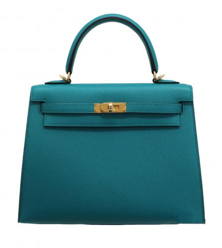HERMES KELLY 25 EPSON VERT VERONE