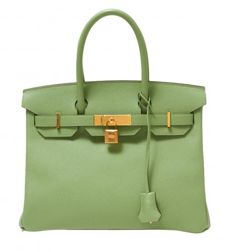 HERMES BIRKIN 30 EPSON VERT CRIQUET