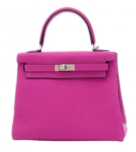 HERMES KELLY 25 TOGO ROSE PURPLE