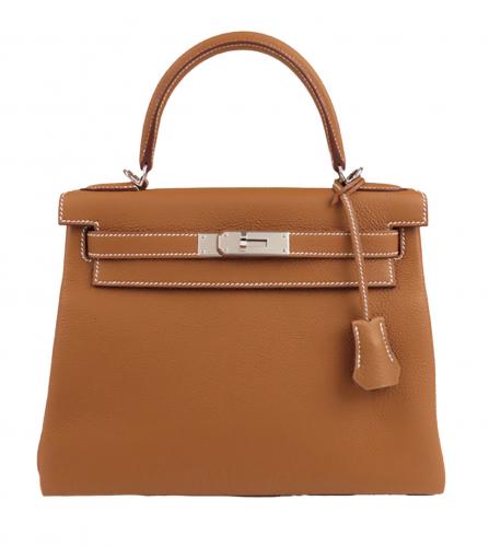 HERMES KELLY 28 TOGO GOLD