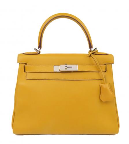 HERMES KELLY 28 EVERCOLOR JEUNE AMBRE